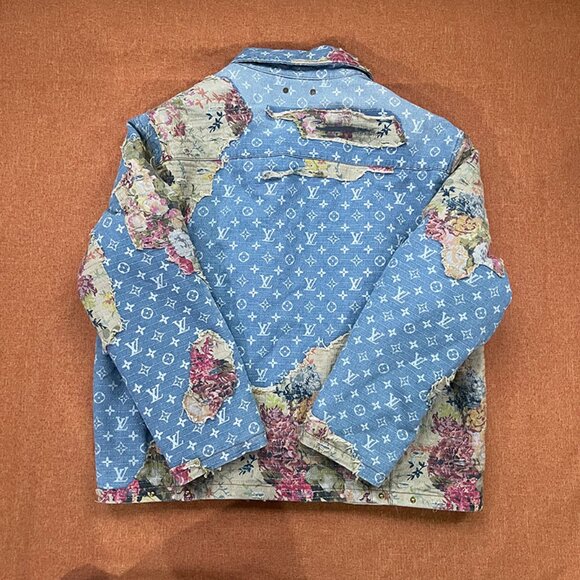 Louis Vuitton Men's Distressed Denim Jacket - Picture 12 of 14